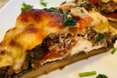 4-Cheese Portobello Cheesesteak Bombs