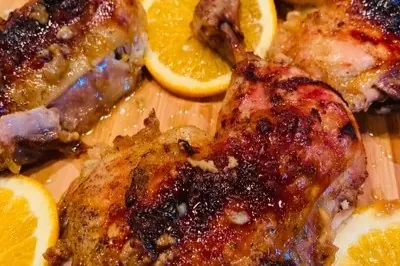 Insanely Delicious Orange Garlic Chicken