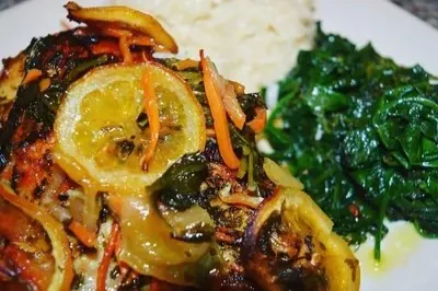 Alexia’s Yummy Roasted Lemon Chicken