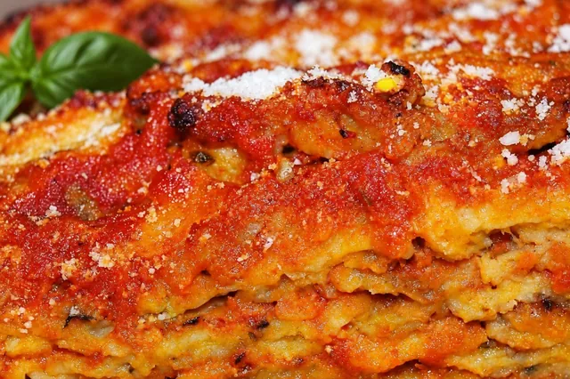 ALEXIA’S SIMPLE, CLASSIC EGGPLANT PARM