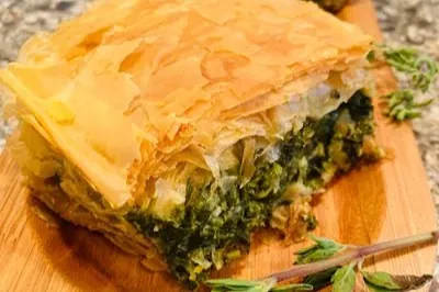 Spanakopita (Spinach & Feta Pie)